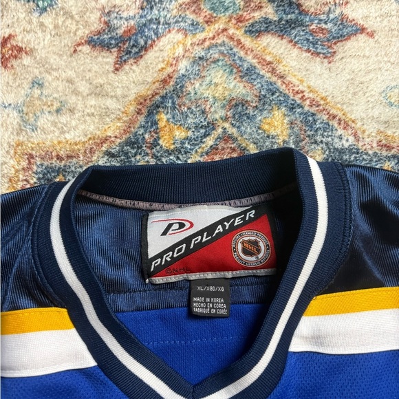 Vintage Pro Player St. Louis Blues Hockey Jersey Size XL - Picture 3 of 7